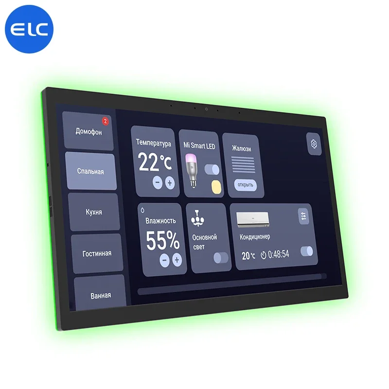 ELC Best Price Smart Home Wall Mount Android 11 Touch Screen CE FCC RoHs Certificate Smart Home Android System Tablet