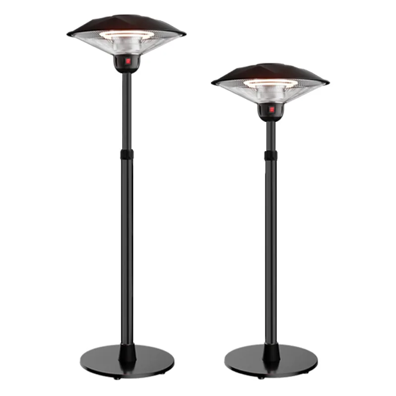 

AC110-240V Electric Patio Outdoor Heater Free Standing IP44 Waterproof Heater Patio Heater electric warmer 74cm diameter