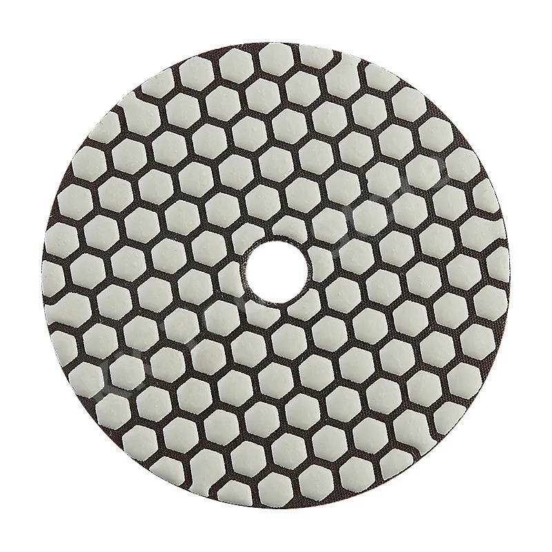 7PCS/Set 5/6Inch Diamond Dry Polishing Pads Sanding Disc Grinding Disc Angle Grinder Stone Marble Granite Trimming Polish Sheet