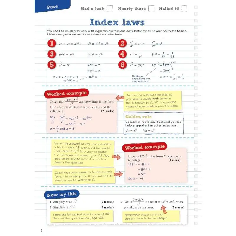 دليل مراجعة Pearson Edexcel A Level Maths Revision Guide بما في ذلك مسابقة مراجعة عبر الإنترنت ومقاطع الفيديو لامتحان 2025 و2026 #3