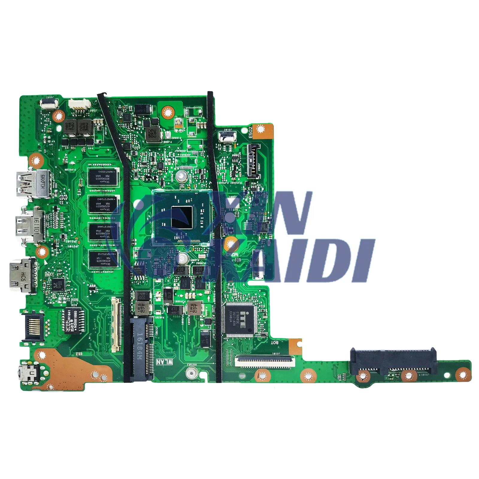 Notebook-Mainboard für Asus E402MA F402MA X402MA F502MA X502MA L402MA L502MA Laptop-Motherboard N2840 N4200 2G 4G RAM 0G SSD