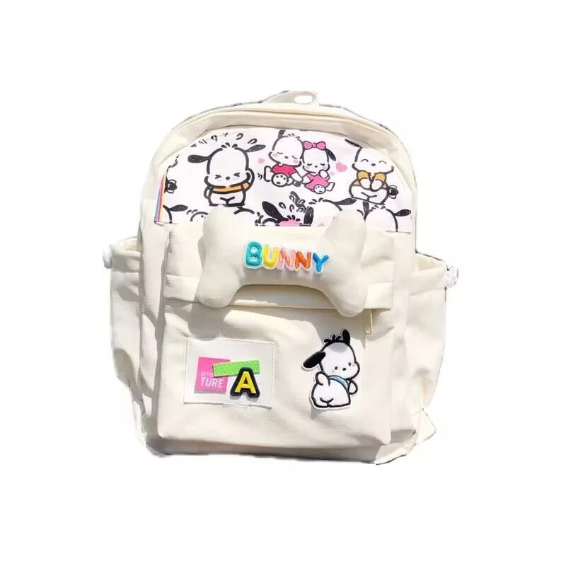 Sanurgente-Cartable étudiant Pacha pour enfants, sac à dos décontracté léger, grande capacité, dessin animé mignon, chien, nouveau