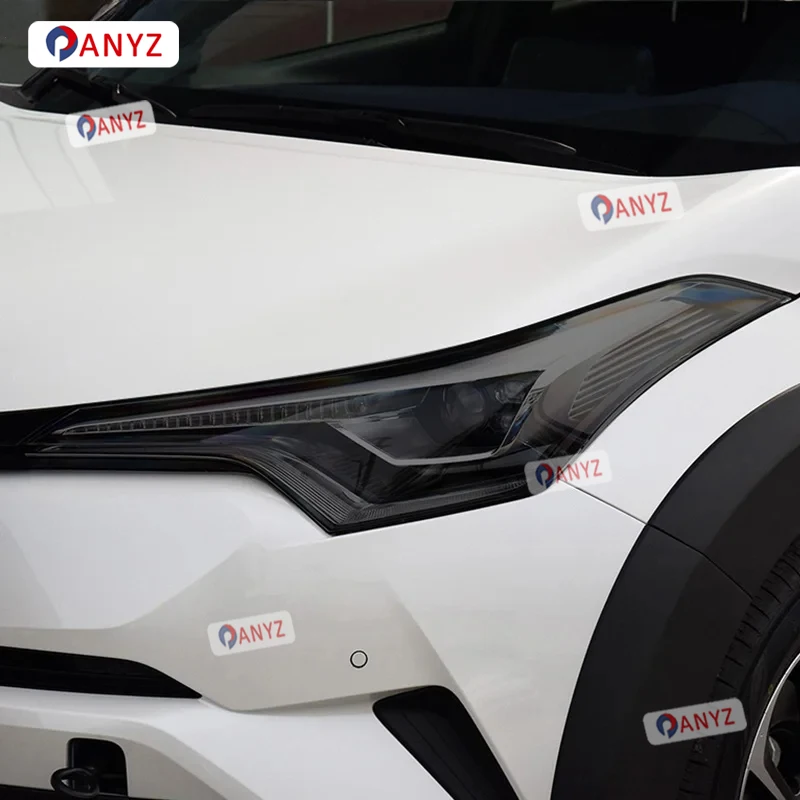For Toyota CHR 2018 2019 2020 AX10 TPU Blackened Headlight Taillight Foglight Protective Film Headlight Tail Lamp Films