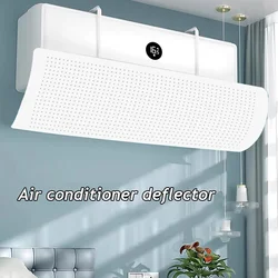 1Pc Air Conditioner Wind Deflector AntiDirect Blowing 90*27cm Adjustable Retractable Air Conditioning Windshield For Home Office