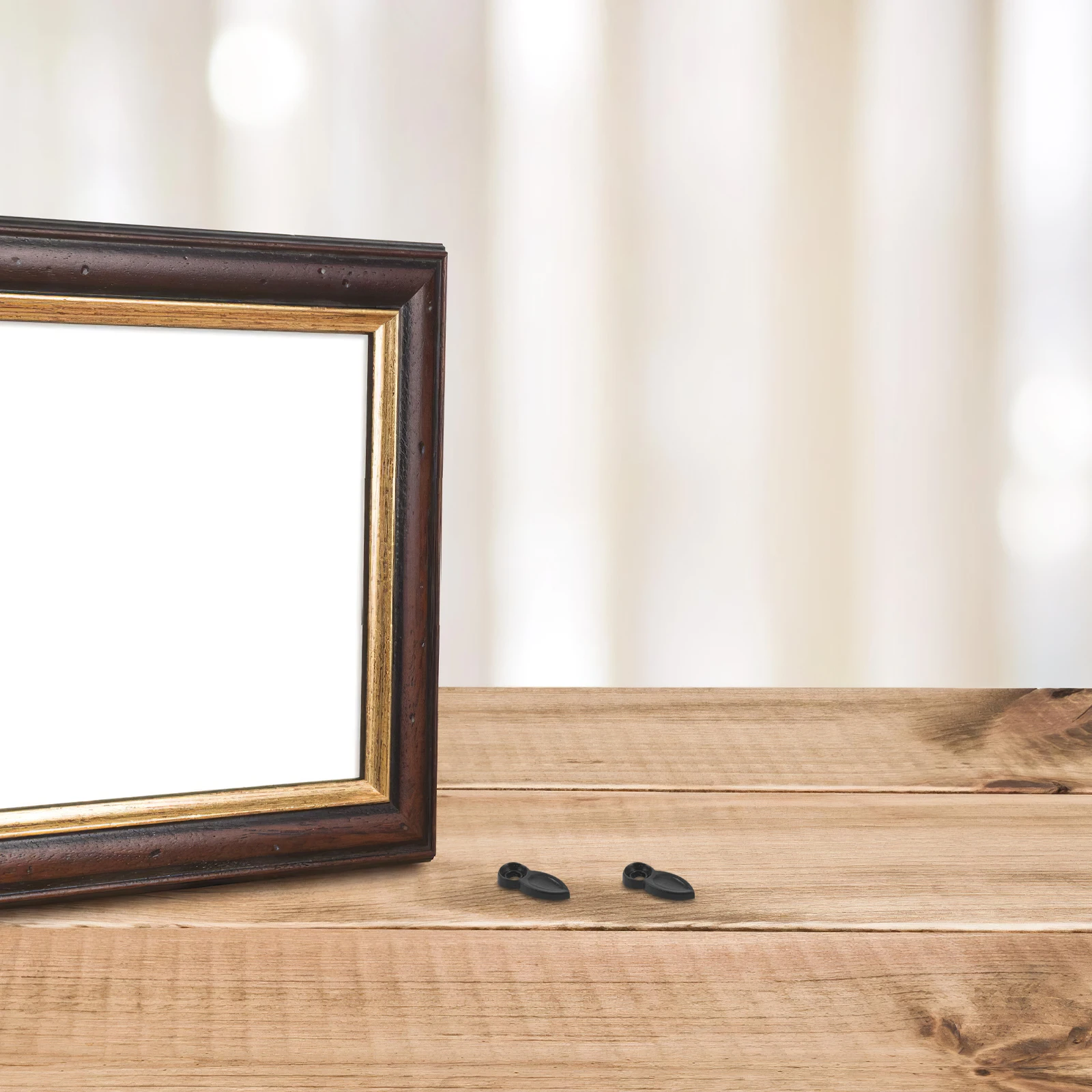 

500pcs Black Picture Frame Buckle Clips Flat Plastic Turn Button For Artwork Backing Fixing Hanging Diy Decoration Box Hardware