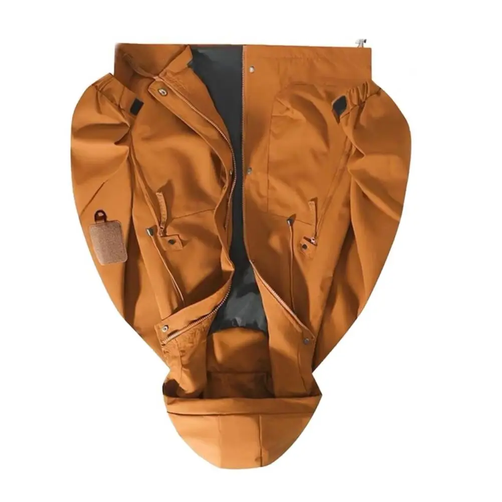 

2025 Autumn men's jacket, men's outdoor mountaineering clothing, multi Pockets jacket outdoor waterproof assault suit Outerwear