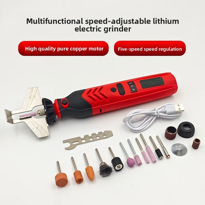 Rechargeable chain grinder 3.6 volt mini lithium electric grinder electric chain saw saw grinder