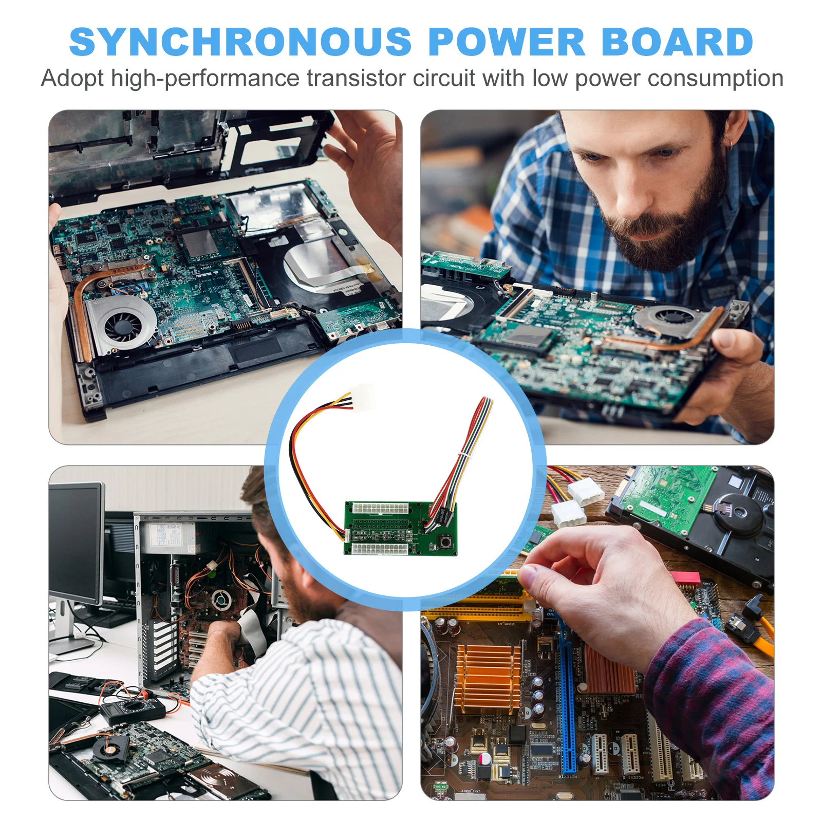 

Power Supply Synchronous Boot Card Multiple Power Supply Adapter High Performance Synchronous Starter Board