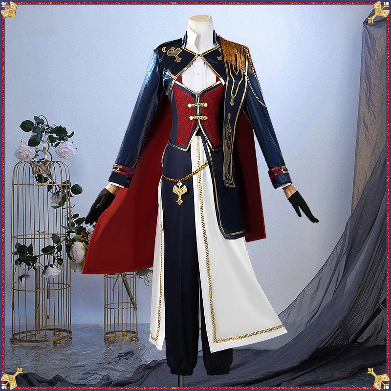 

COWOWO Nijisanji Kagami Hayato 4th Anniversary Fantasia Косплей Костюм Cos Game Аниме Вечеринка Униформа Хэллоуин Играть Ролевая Одежда