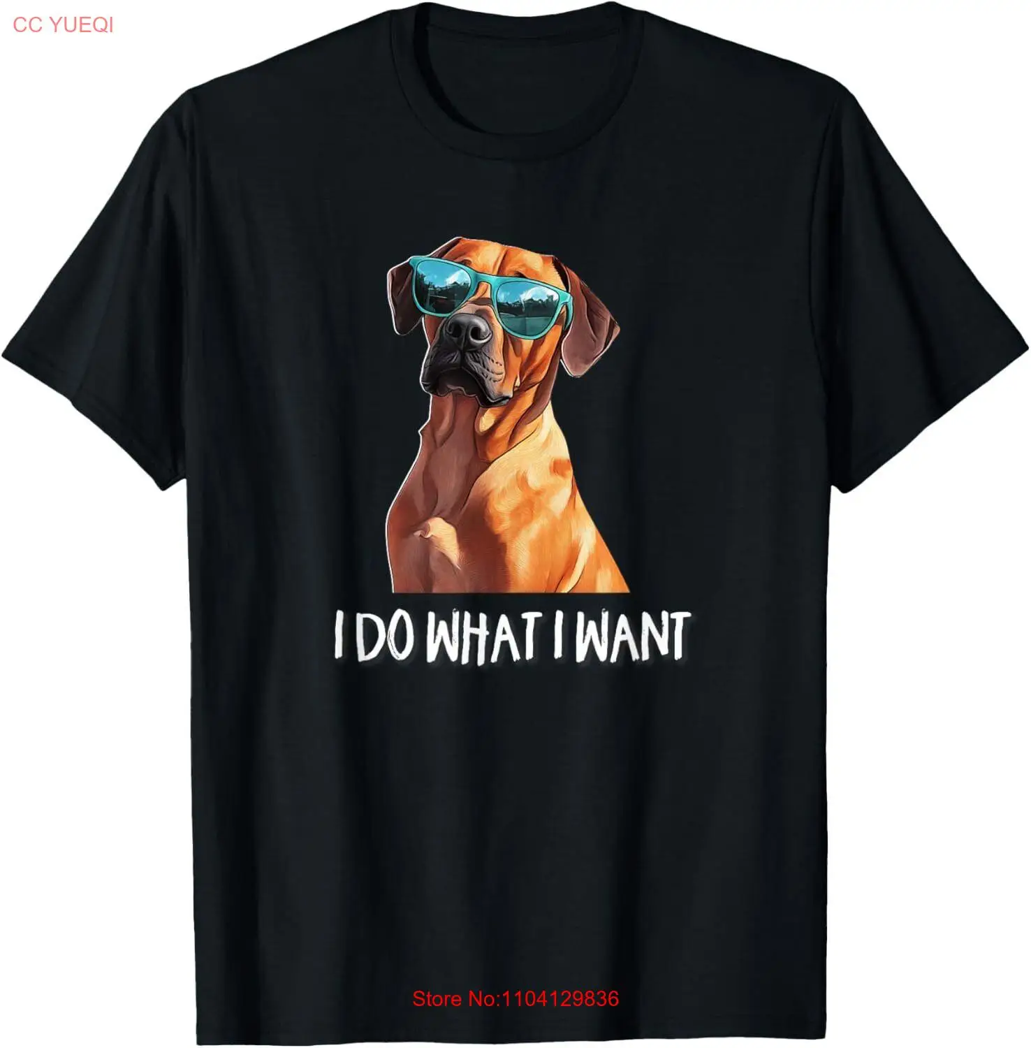 Camiseta con capucha Rhodesian Ridgeback
