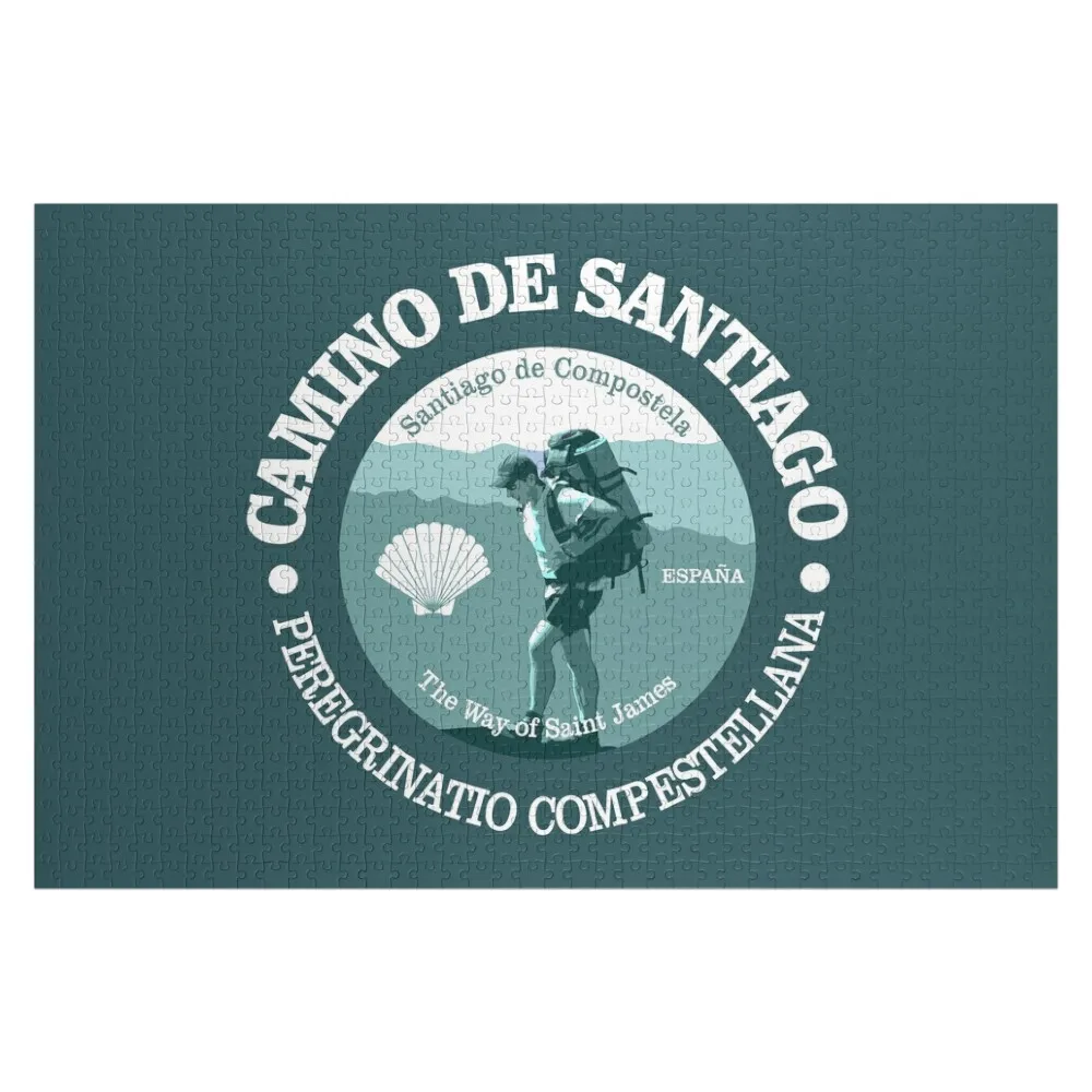 

Camino de Santiago (T) Jigsaw Puzzle Custom Child Custom Name Child Toy Personalized Kids Gifts Animal Puzzle