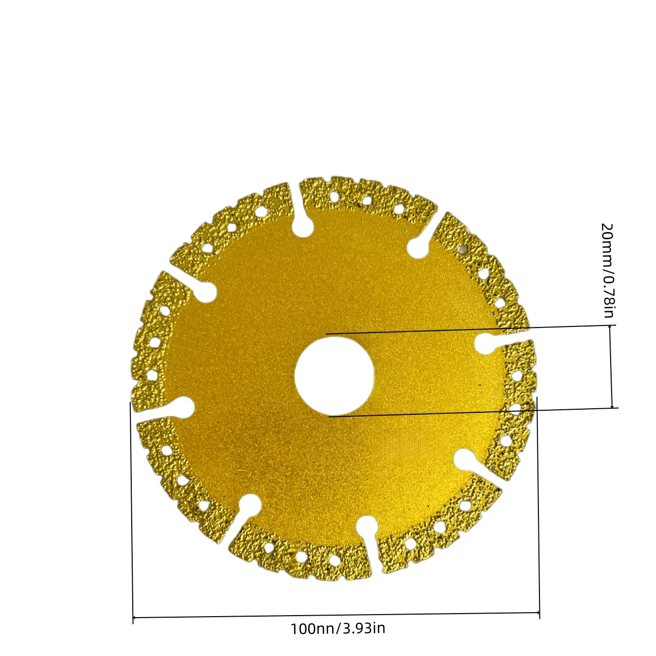1pc Ultra‑Thin Diamond Cutting Discs Precision Saw Blades for Glass Marble Tile Metal Precise Cutting Work