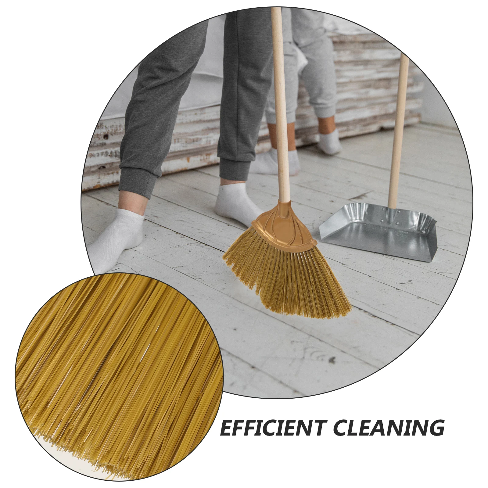 

Sweeping Spider Web Artifact Replacement Head Thick Soft Bristles Multi-scene Household Floor Cleaner Heads Dust Cobweb Removal