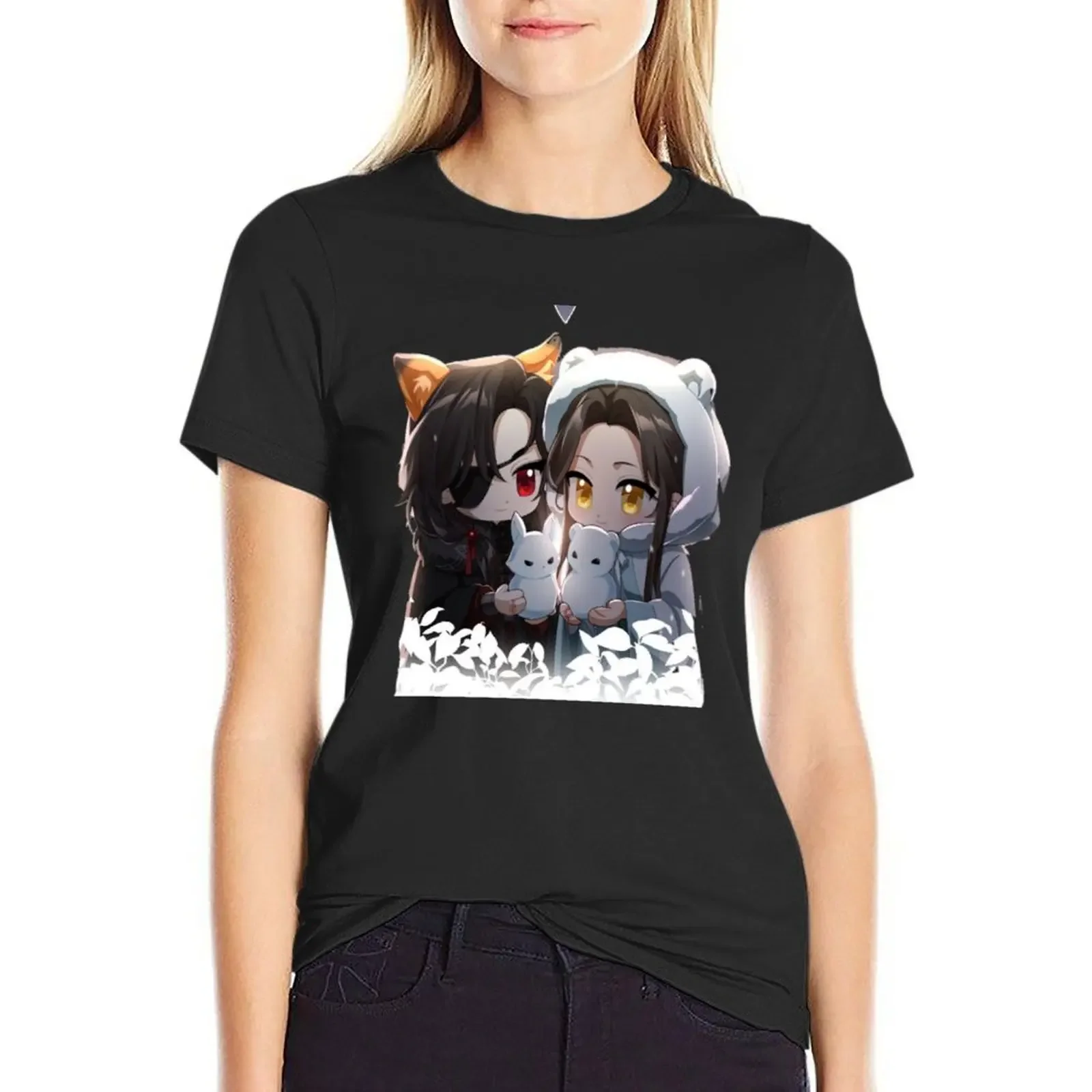 

Heaven Official's Blessing TGCF T-Shirt sweat tees white t-shirt dress for Women sexy