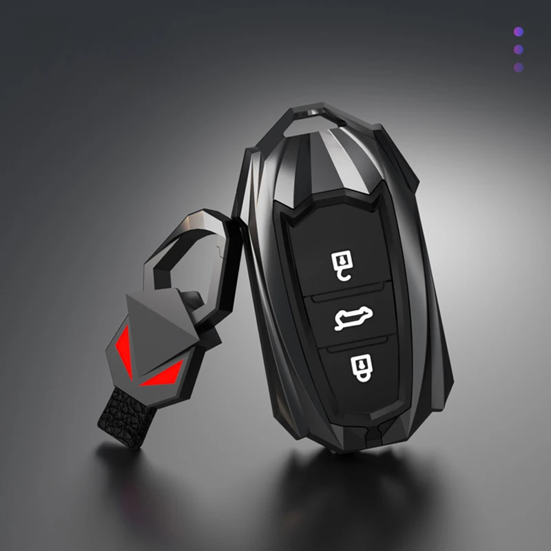 Car Key Case Cover for DongFeng DFM 580 370 S560 AX7 SX5 AX5 AX4 AX3 MX5 T5 EVO H30 Auto Protector Shell Accessories