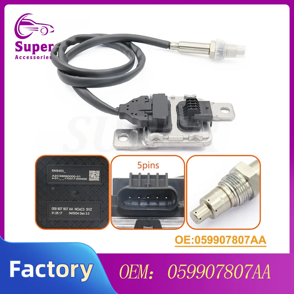 

Nitrogen Oxide Sensor 059907807AA A2C39690000-01 For VW Touareg Porsche Cayenne Q7 A6