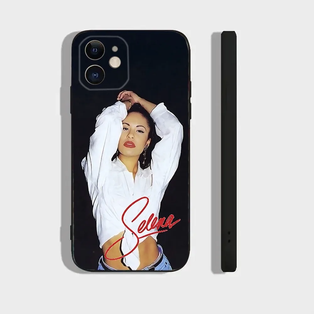 S-Selena Quintanilla  Phone Case For Iphone 16 15 11 13 14 Pro Max 7 8 Plus X Xr Xs Max 12mini Cover Case