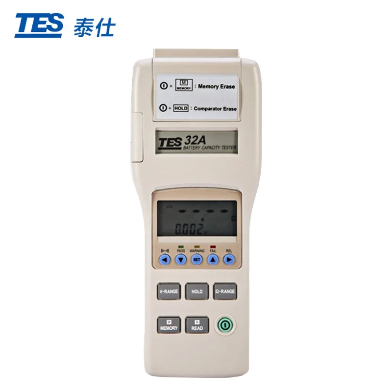 

TES-32A/33S Battery Internal Resistance Voltage Tester Lithium Battery Analyzer