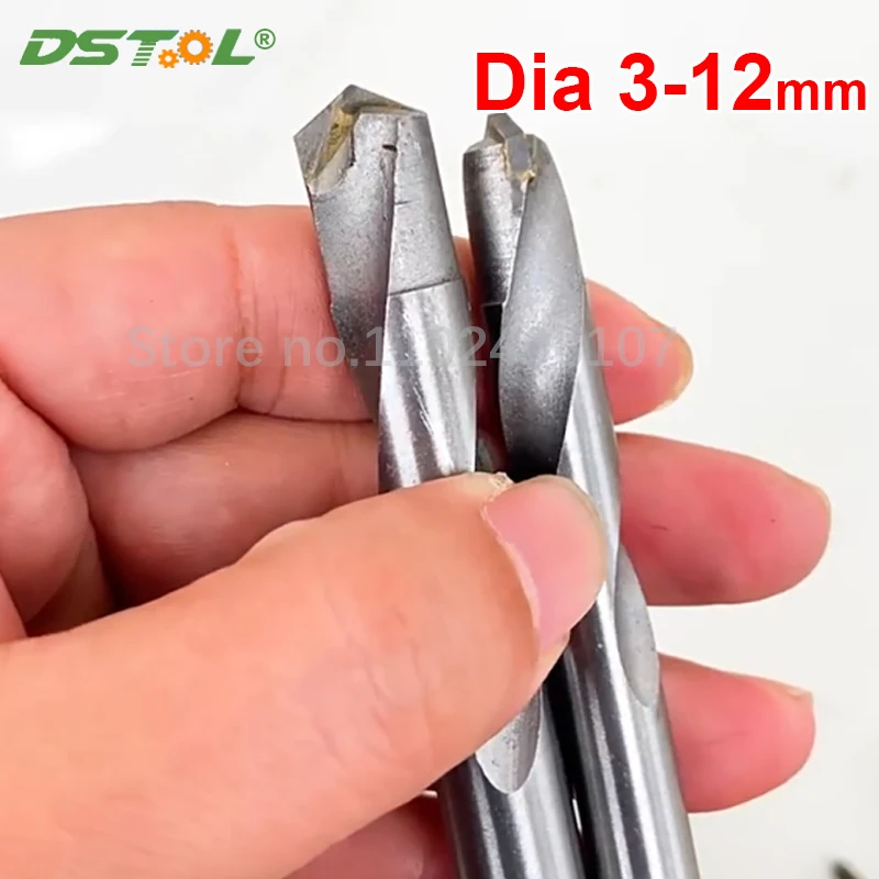

Спиральные сверла из карбида вольфрамовой стали 3 мм-12 мм, многофункциональные металлообрабатывающие инструменты для сверления отверстий для точного изготовления отверстий
