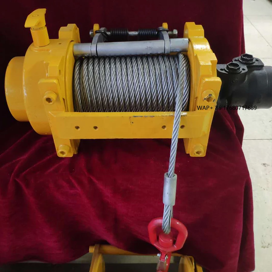 

4 Ton 8 Ton 40 Ton Hydraulic Winch Recovery Truck Winch With Clutch Wire Rope Hook for Truck