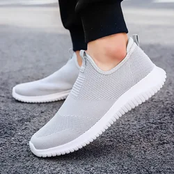 Chaussures de sport en maille respirante pour hommes, chaussures de course à lacets, chaussures de marche légères, confort décontracté, couple, nouveau, été, 2023