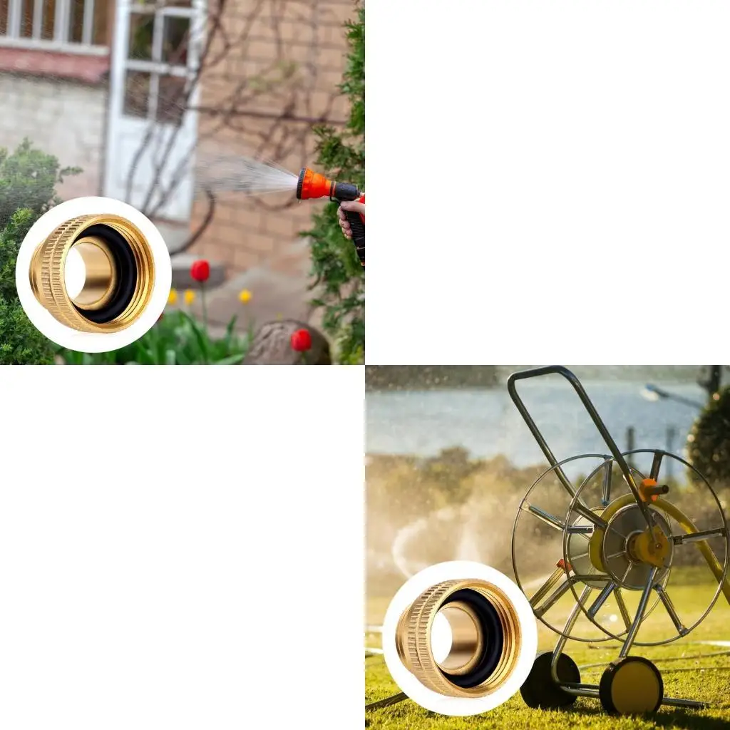 

652F Permanent Bronze 1 Foot Hose Link For Outdoor Irrigators Pool Maintenance And Industrial Water Supply Applications