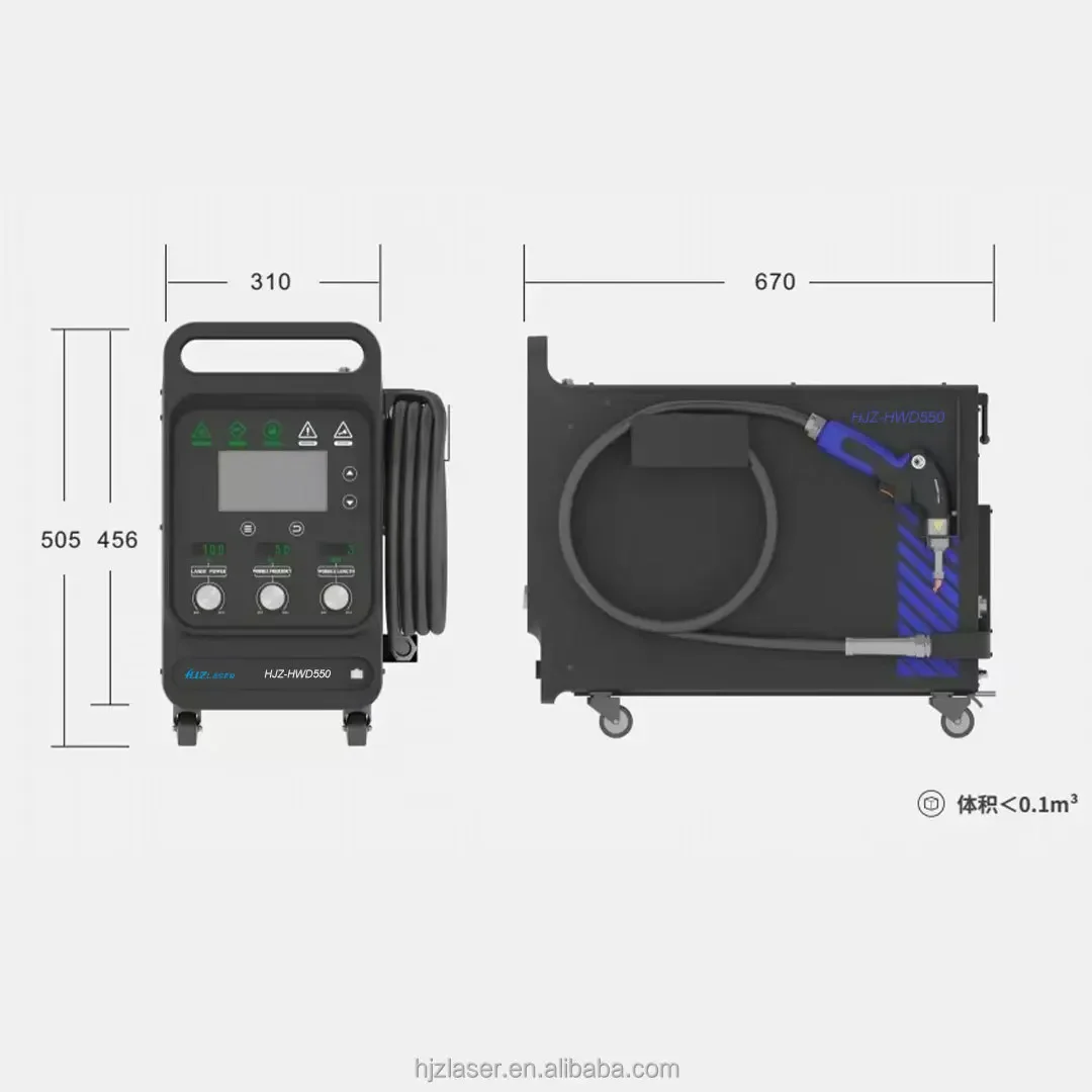 Smart Mini 1500w Air Cooling Laser Welder Aluminum Metal Laser Welding Machine