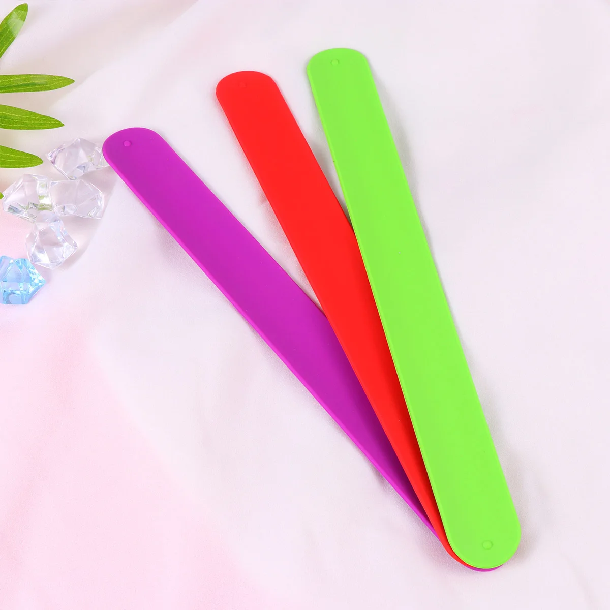 10 قطعة أساور صفعة سيليكون قسط للبنين بنات أساور مرنة هدايا الحفلات بيناتا الحشو لعبة المكافآت #2