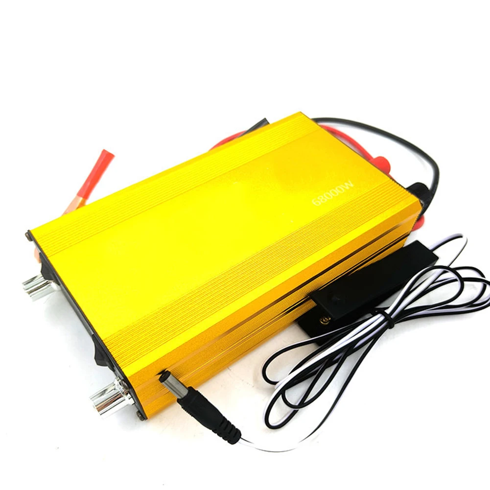 

68000W Power Inverter Kit Aluminum Alloy High Efficiency DC/AC Converter Multi-stage Protection System Power Inverter