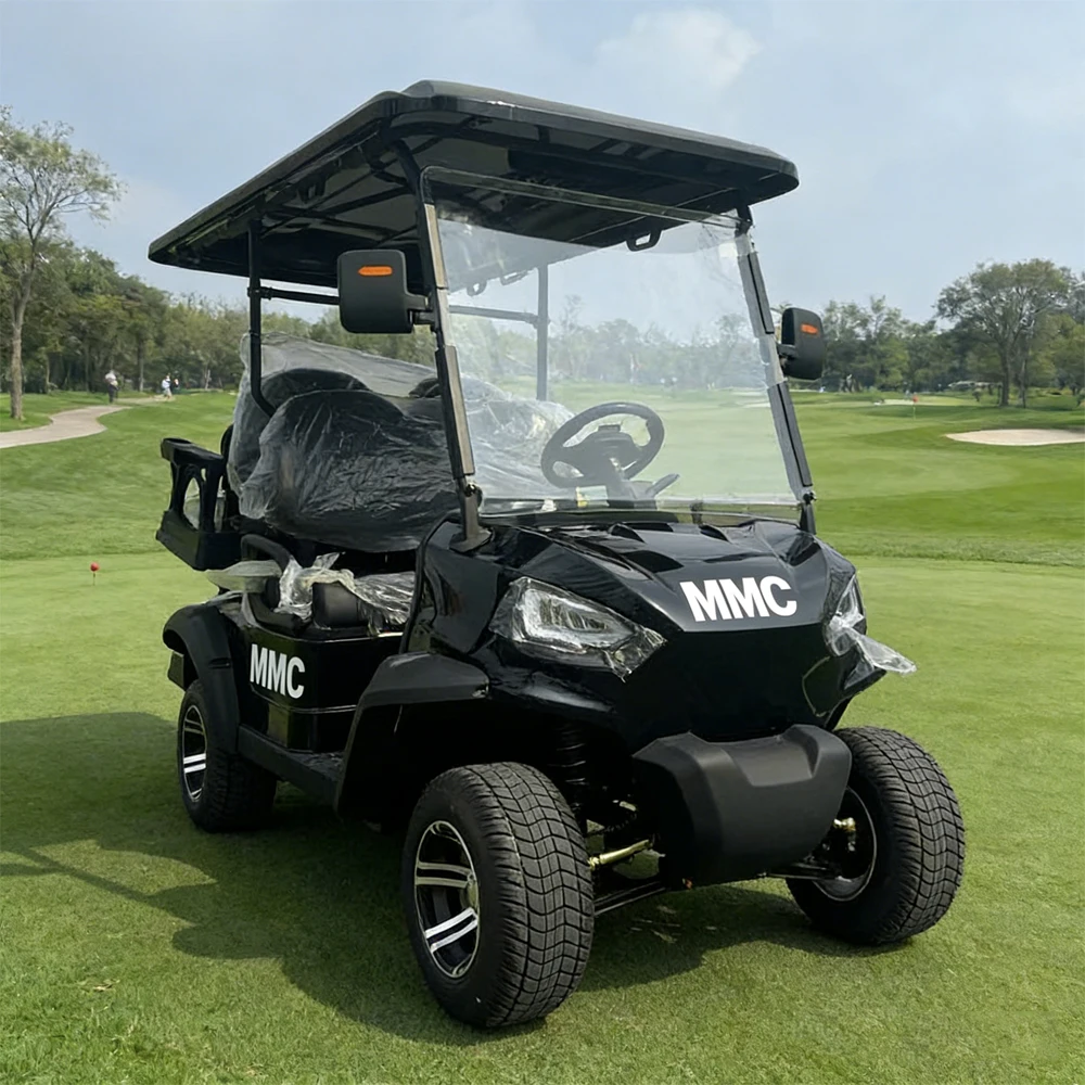 New European Design Electric Golf Cart For Sports And Recreation Side Mirror With Turning Light Scenic Sightseeing Car Golf Cart