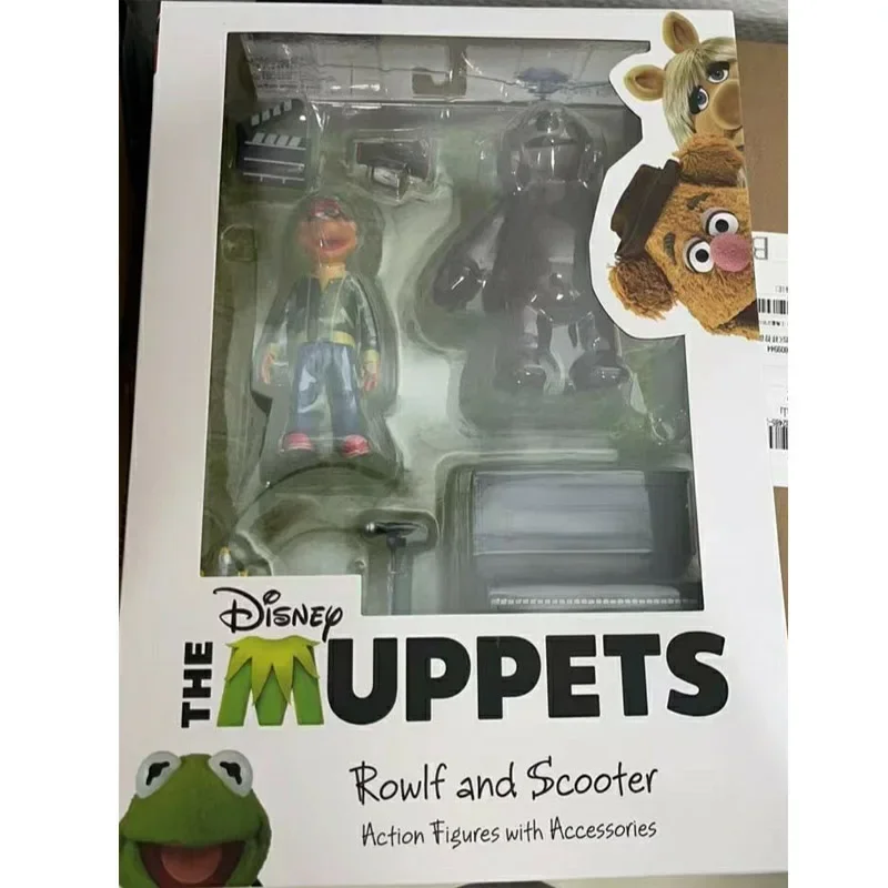 DST The Muppets 1 Anime Figure Scout and Rolf Gonzo and Fozzie Bear Action Figures 5-inch Joint Movable Model Children\'s Toy