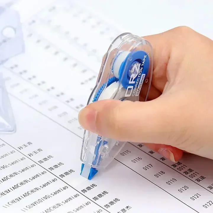 Tape,school Error 18pcs/lot Pen Student Stationery Office Corrector Tape Supplies Out & White School Correction