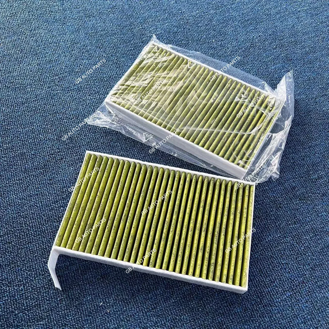 

2PCS HVAC Combination Filter Activated Carbon Cabin Filter HEPA Filter 1107681-00-C For Tesla Model Y