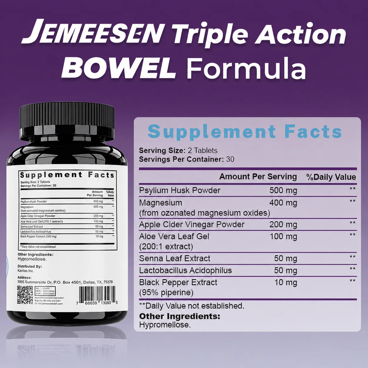 Kompleksowy suplement diety (z – Apple Cider Vinegar Pill recenzja i cena