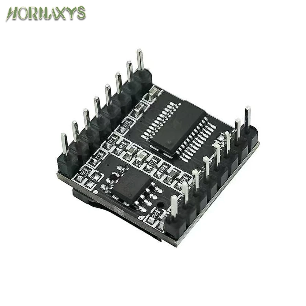 10/1pcs Dfplayer TF Card U Disk Mini MP3 DF Player Audio Voice Module IO/Serial Port/AD MP3-TF-16P For Arduino