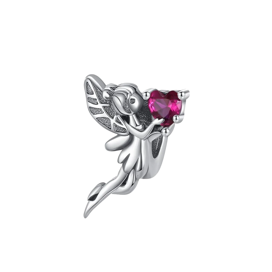 925 Sterling Silver Pendant Devil Angel Beads Compatible with Original Bracelet Necklace for Men and Women DIY Jewelry Gifts