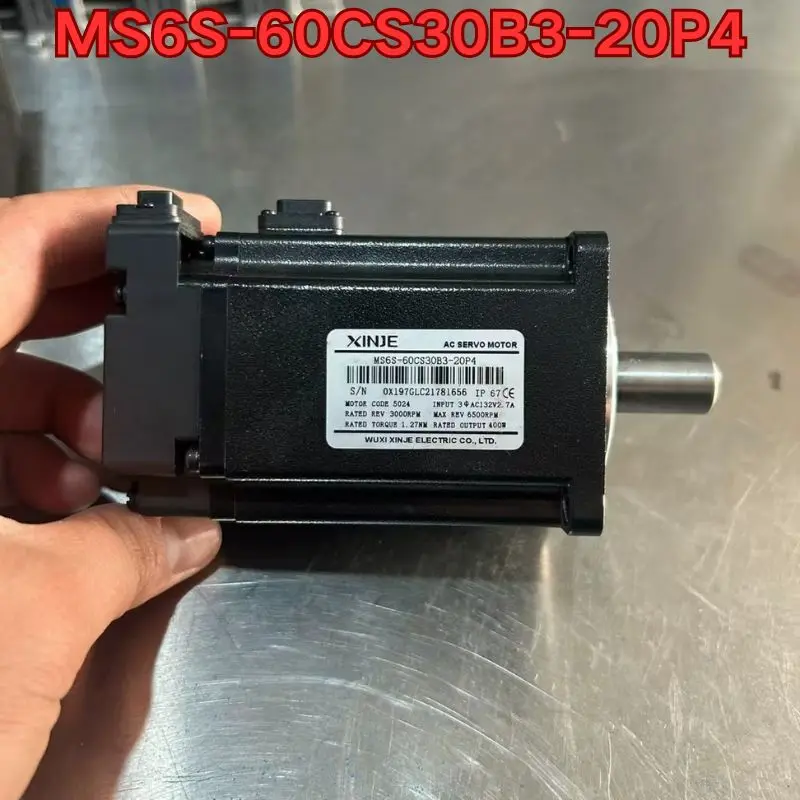 Second-hand motor MS6S-60CS30B3-20P4 functions normally Latest Prices as of July 2026