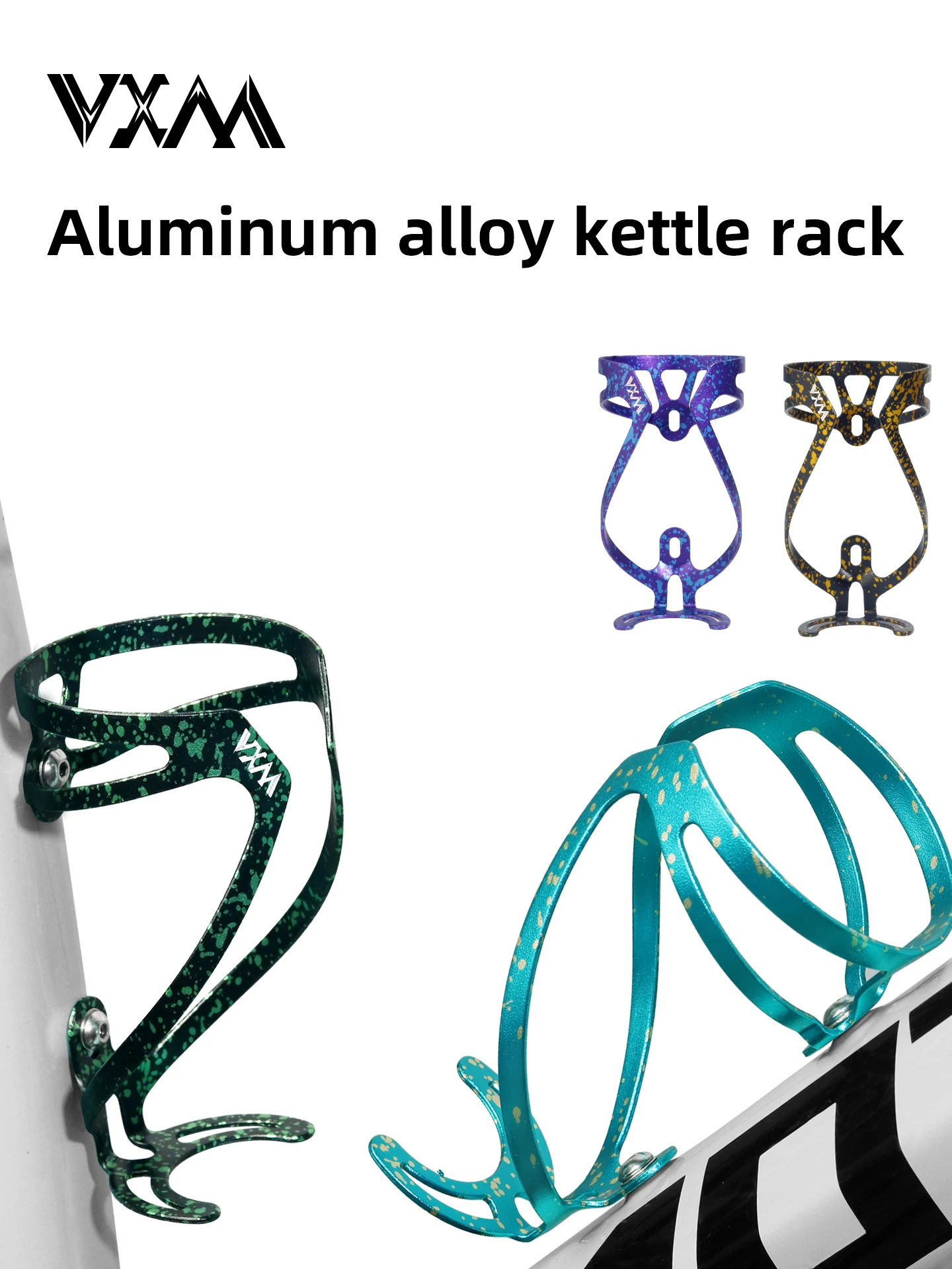 AliExpress VXM Aluminium Alloy Lightweight Bike Bottle Holder Bicycle Anode Camoufl Water Bottle Bracket For MTB Road Cycling Accessories