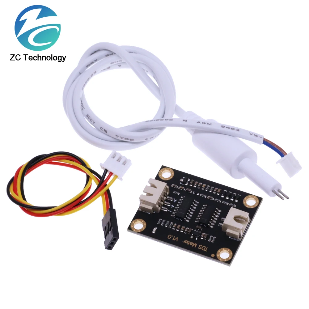 TDS Sensor Meter V1.0 Board Module Water Meter Filter Measuring Water Quality For Arduino UNO R3