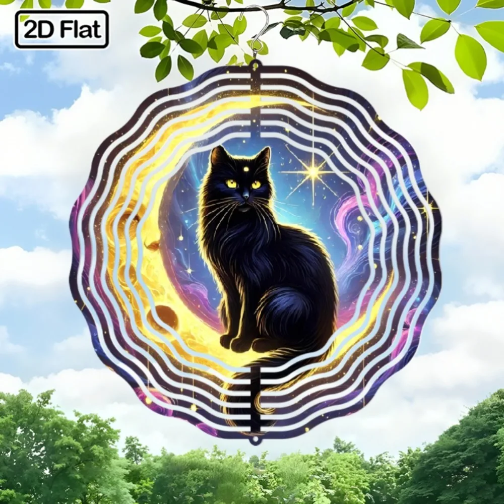 

Bohemian Metal Wind Chime Spinner for Garden Patio 360° Rotating Decor