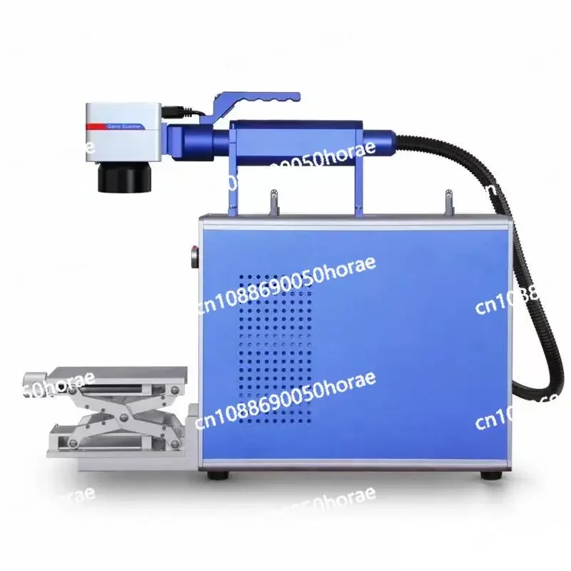 Handheld Portable Laser Marking Machine Metal QR Code Lettering Fiber 20w Portable Engraving Machine Small with Zzb