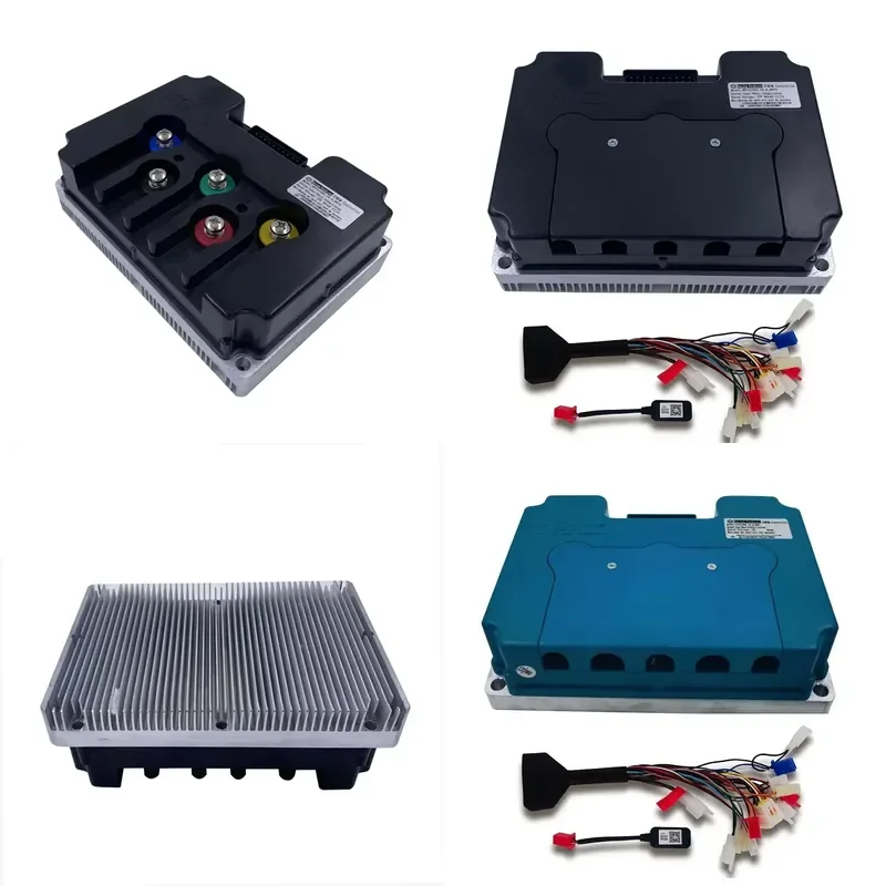 NS961000 10000W 96V 500A Brushless DC Motor Controller for Electric Motorcycle Sine Wave Control, Plastic Aluminum