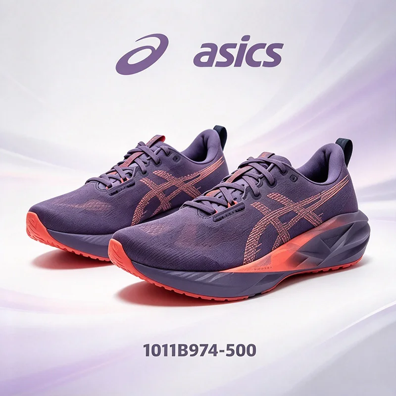 Asics Genuine Men's Shoes: NOVABLAST 5 PLATINUM - High-end, Comfortable, Shock-absorbing Sports Running Shoes 1011C193-001