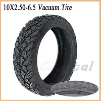 10x2.50-6.5 Off-road Tubeless Tire Explosion Proof for 10-inch Scooter Universal 60/70-6.5 Tyre Wear-resistant Parts