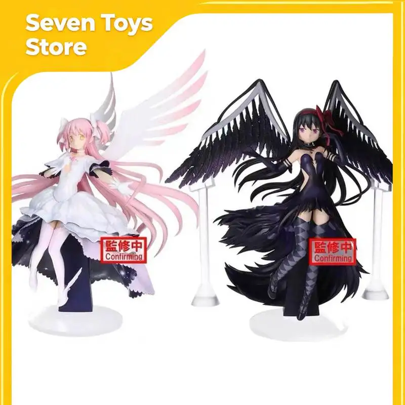

Bandai Devil Homura Akemi Collectible Black Wings Puella Magi Madoka Magica Anime Figure Model Display Collectible Birthday Gift