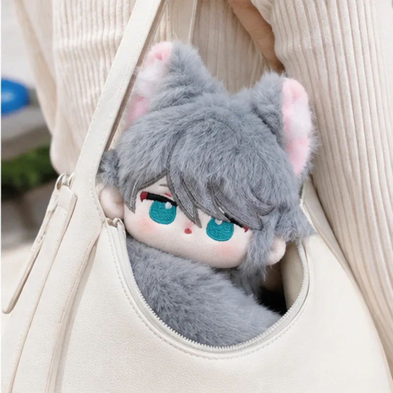 Genshin Impact Alhaitham Kaveh 18cm Cotton Doll Plush Pendant Backpack Keychain Cute Stuffed Figure Gift For Fans