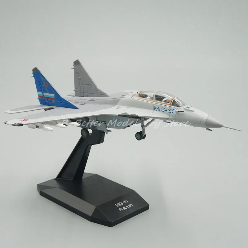 1:100ダイキャスト軍事モデルのおもちゃmig 35ジェット戦闘機レプリカコレクター版