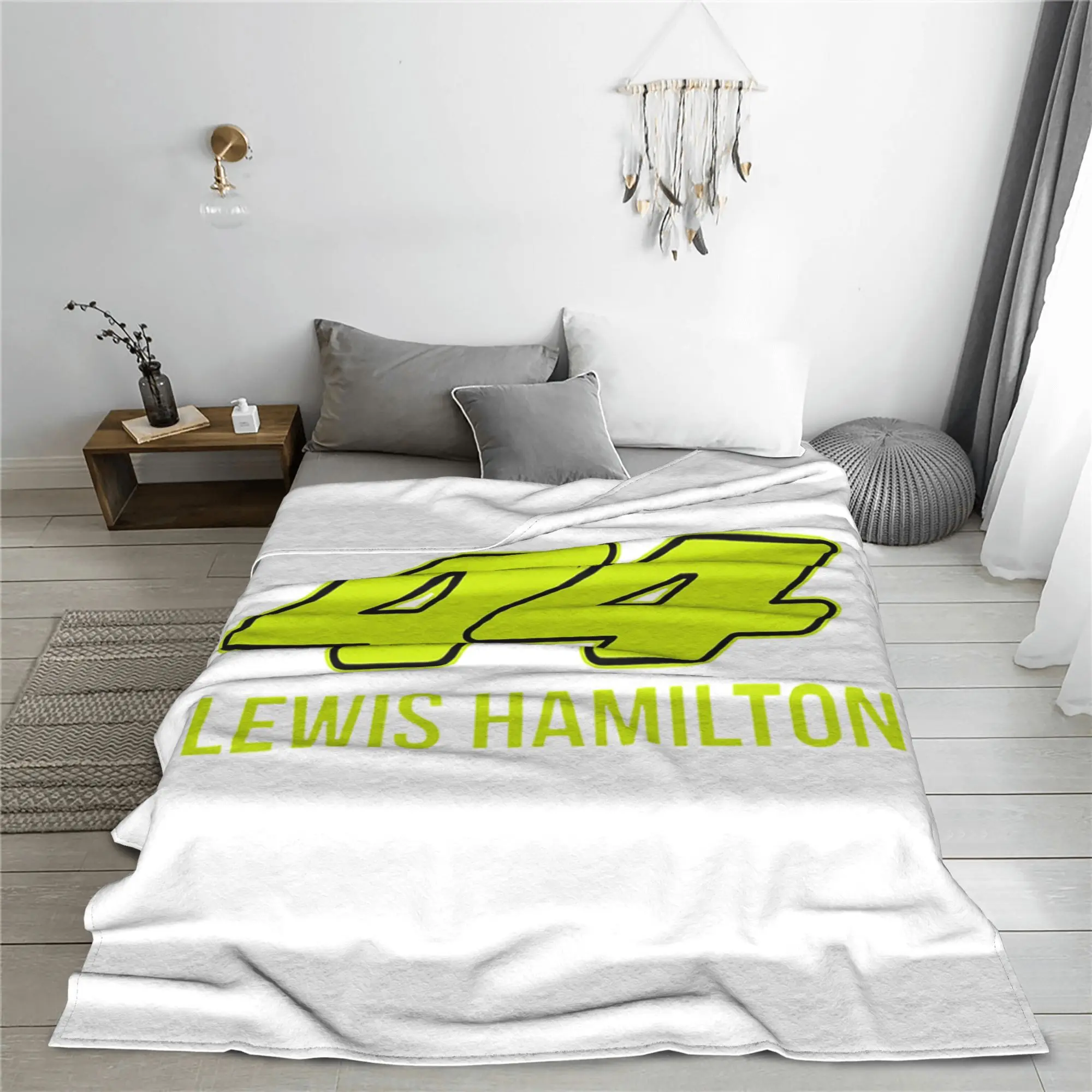 Lewis Hamilton 44 Blankets Multi-function Fleece Sofa Throw Blanket for Couch Bedding Office Throws Bedspread Quilt