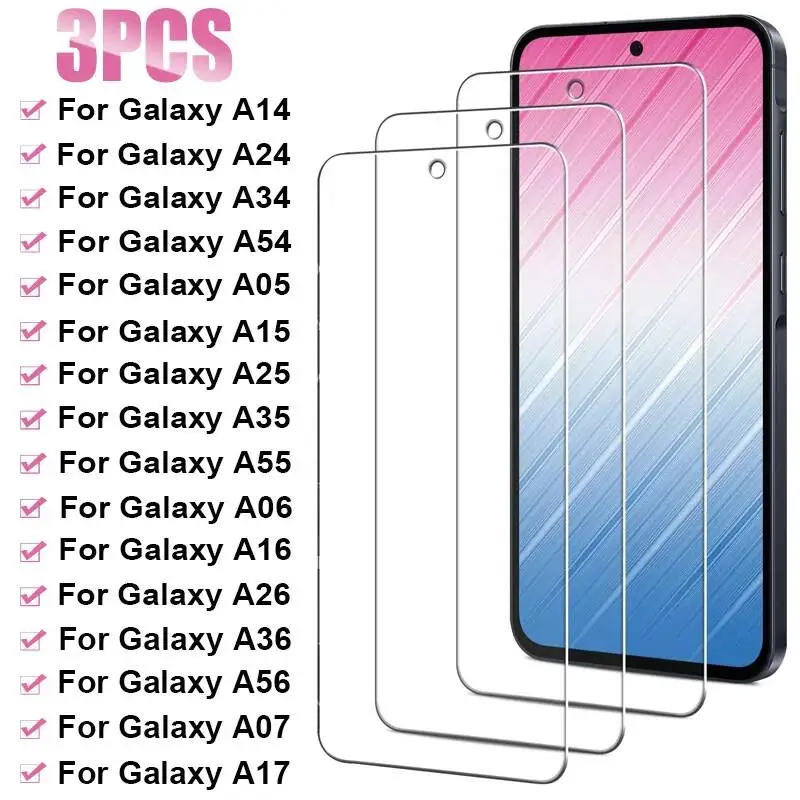 

Защитное стекло для Samsung Galaxy A14 A24 A04 A34 A54, A17 A07 A16 A26 A36 A56 A05S A15 A35 A55 5G