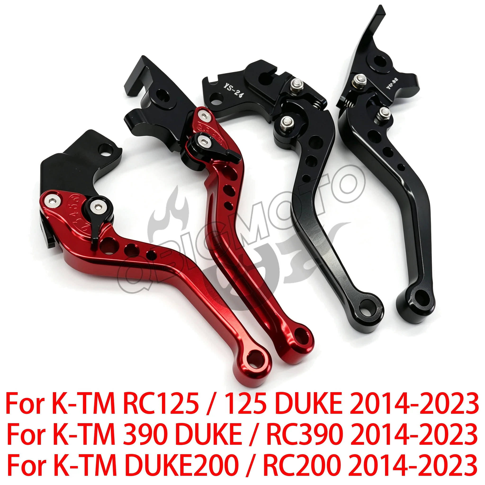 DUKE390 2023 Motorcycle Adjustable CNC Clutch Brake Lever For K-TM DUKE 390 200 125 RC390 RC125 RC200 DUKE-390 DUKE200 2022-2014